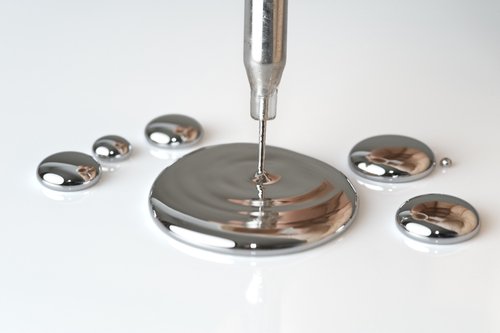 D-Cinnabar : Stabilisation of contaminated metallic mercury