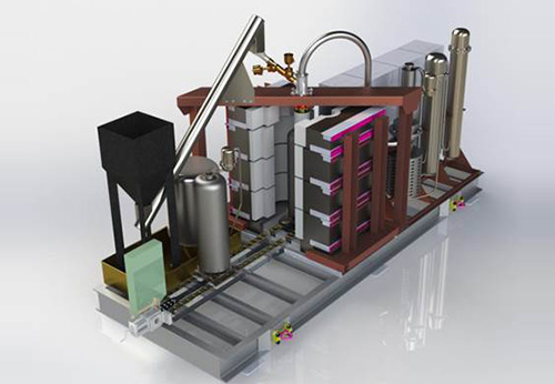 Dem & Melt: An innovative In-can vitrification process